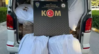 Amasya'da Kaçak Tütün Operasyonu: 1.5 Milyon TL Değerinde Tütün Ele Geçirildi