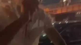 Beyoğlu'nda Sürücüler Arasında Kavga: Olay Anı Kaydedildi