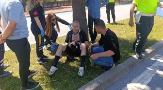 Norveçli Turist Bisiklet Kazası Geçirdi