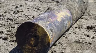 İznik Gölü Sahilinde İkinci Top Mermisi Bulundu