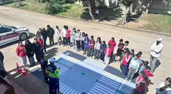 Bursa'da Çocuklara Güvenli Trafik Eğitimi