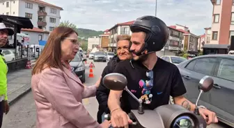 Vali Arslan, Kasksız Yolcuya Anneler Günü Hediyesi Kask Almasını İstedi