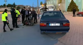 Konya'da Motosiklet ile Otomobil Çarpıştı: 1 Yaralı