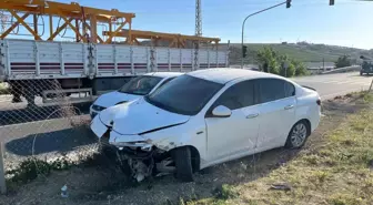 Hatay'da otomobil-motosiklet kazasında bir kişi yaralandı