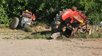 Ödemiş'te Trafik Kazası: Traktör Sürücüsü Hayatını Kaybetti