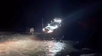 Yamaçtan Düşen Vatandaş Kurtarıldı