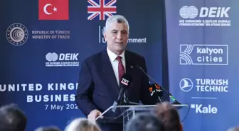 Bakan Bolat, Londra'da Türkiye-Birleşik Krallık İş Forumuna Katıldı