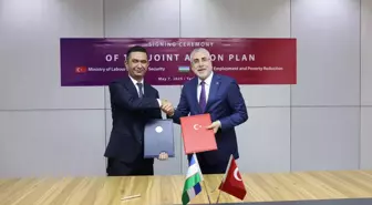 Bakan Işıkhan, Özbekistan ile Ortak Çalışma Toplantısı Düzenledi