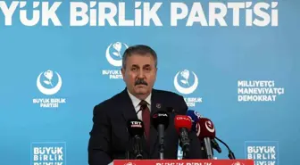 BBP Genel Başkanı Destici: 'Bizim yerimiz net bir şekilde Pakistan'ın yanıdır'