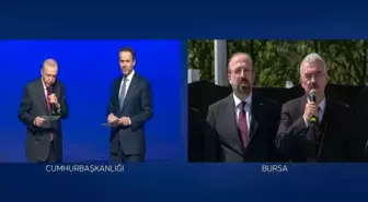 Cumhurbaşkanı Erdoğan, Bursa'da Yenilenebilir Enerji Santralinin Açılışını Yaptı