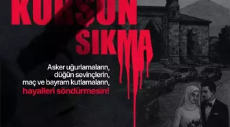 Erzurum Valiliği'nden Düğünlerde Silah Kullanımına Sert Uyarı