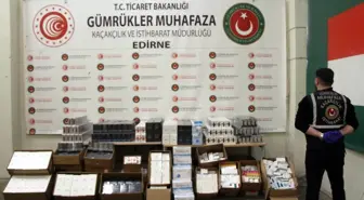 Kapıkule Sınır Kapısı'nda Kaçak Elektronik Sigara ve İlaç Ele Geçirildi