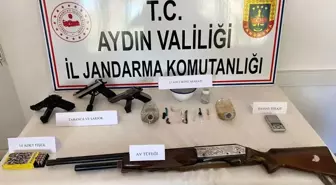 Aydın'da Uyuşturucu ve Silah Ele Geçirildi