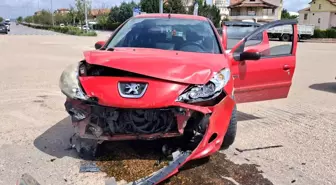 Kırıkkale'de Trafik Kazası: 1 Yaralı