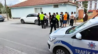 Konya'da Motosiklet Kazası: Sürücü Yaralandı