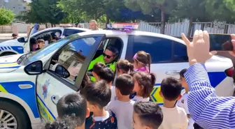 Çorum'da Trafik Haftası'nda Anaokulu Öğrencileriyle Eğlenceli Buluşma