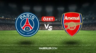 PSG Arsenal maç özeti (2-1) ve golleri! (VİDEO) PSG Arsenal geniş özeti! Golleri kim attı, maç kaç kaç bitti?