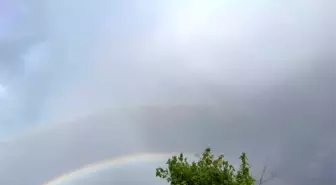 Gölbaşı'nda Akşam Saatlerinde Dolu Yağışı Etkili Oldu