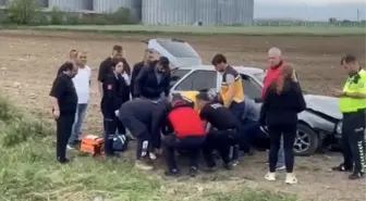 Babaeski'de Trafik Kazası: 1 Yaralı