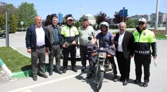 Samsun'da Trafik Haftası Etkinlikleri Kapsamında Denetim Yapıldı