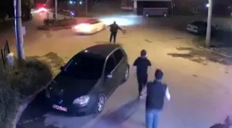 Sapanca'da Drift Yapan Lüks Otomobili Tabureyle Kovaladı
