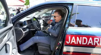 Edremit Jandarma Komutanlığı'na Yerli TOGG Tahsis Edildi