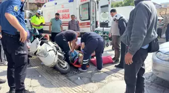 Gazipaşa'da Otomobil ile Motosiklet Çarpıştı: 1 Yaralı