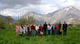Hakkari'de Kadınlara Yönelik Safran Yetiştiriciliği Eğitimi Düzenlendi