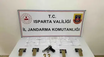 Isparta'da Tefecilik Operasyonu: 11 Açık Senet ve Silah Ele Geçirildi