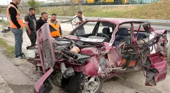Kırıkkale'de Trafik Kazası: Karı-Koca Yaralandı