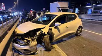 Küçükçekmece'de Alkollü Sürücü Zincirleme Kazaya Neden Oldu