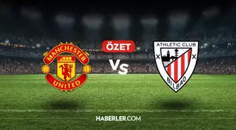 Manchester United Athletic Bilbao maç özeti ve golleri! (VİDEO) Manchester United Athletic Bilbao geniş özeti! Golleri kim attı, maç kaç kaç bitti?