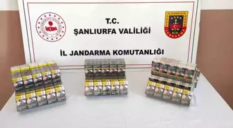 Şanlıurfa'da Jandarma Kaçak Sigara Operasyonu: Çok Sayıda Malzeme Ele Geçirildi