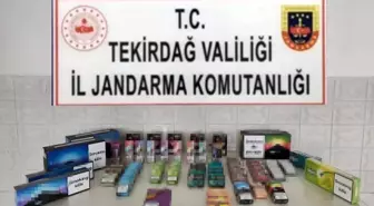 Çorlu'da Kaçak Sigara Operasyonu: 1 Gözaltı