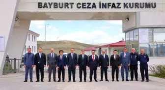 Bayburt Valisi, Açık Ceza İnfaz Kurumu'nu Ziyaret Etti