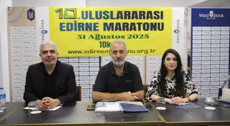 10. Uluslararası Edirne Maratonu'na 1000 Atlet Katılacak