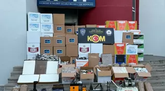 Adana'da 2.6 Milyon Kaçak Makaron Ele Geçirildi, 1 Tutuklama