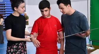 Görme Engelli Öğrencilere Spor Oryantasyon Etkinliği Düzenlendi
