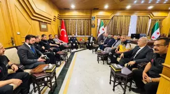 AFAD Başkanı Halep'te İnsani Yardım Konularını Görüştü
