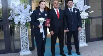 Polis Memurlarının Uniformalı Nikah Töreni