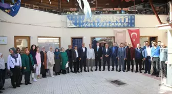 Elazığ Ağın'da AK Parti İstişare ve Değerlendirme Toplantısı Yapıldı