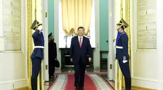 Xi Jinping Moskova'da Vladimir Putin ile Bir Araya Geldi