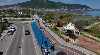 Ordu Büyükşehir Belediyesi Bisiklet ve Yürüyüş Yollarını Yeniliyor