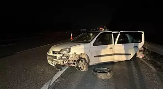 Düzce'de Otoyolda Kaza: 4 Yaralı