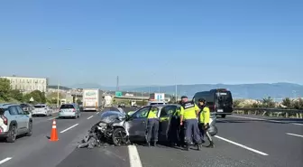 Anadolu Otoyolu'nda Kazada İki Yaralı