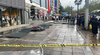 Başkentte Sağanak ve Fırtına Hayatı Olumsuz Etkiledi
