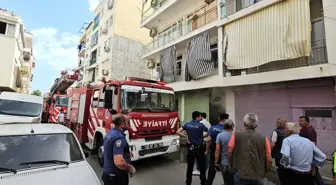 Manavgat'ta Depoda Yangın Çıktı