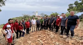 Gençlik Haftası Kapsamında Gelidonya Feneri Yürüyüşü Düzenlendi