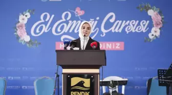 Bakan Göktaş, Pendik'te El Emeği Çarşısı ve 'Kalpten Kadraja' fotoğraf sergisi açılışına katıldı Açıklaması
