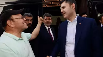 Bakan Kurum, Depremzedeleri Ziyaret Etti